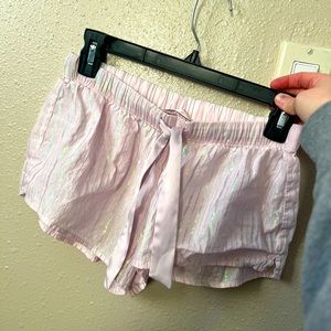 ❤️Victoria’s Secret Pajama Shorts, pink iridescent XS❤️